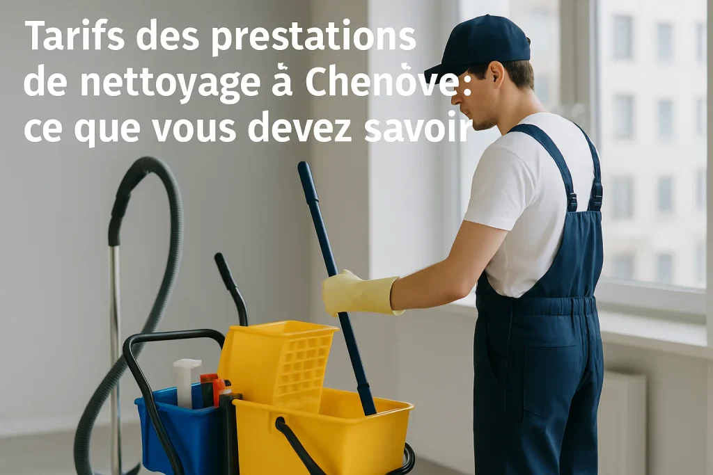 Équipe de nettoyage professionnelle dans un appartement insalubre à Chenove.